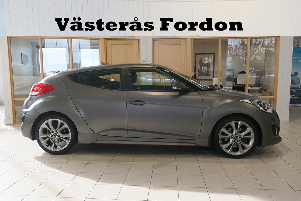 Hyundai Veloster 1.6 GDI Turbo 186hk Läder Navi Kamera PDC