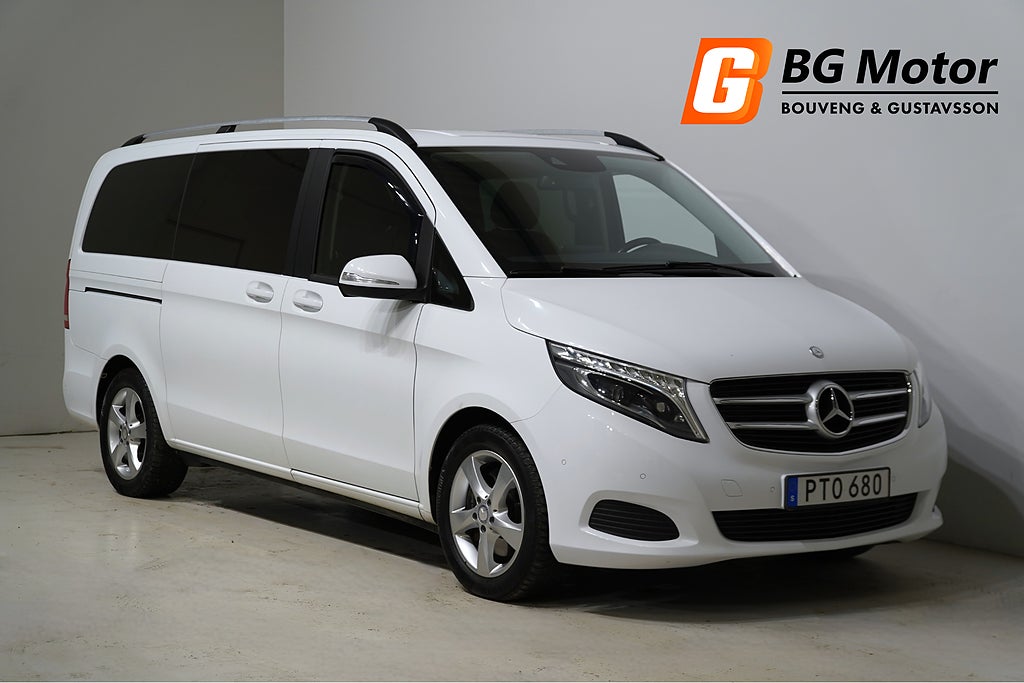 Mercedes-Benz V 220d 163hk 7-G Tronic+ Drag/7-sits/Värmare/B-Kamera/Nav