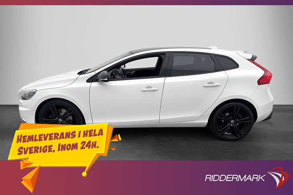 Volvo V40 T5 R-Design Carbon Edt VoC Fullservad 2Ägare 245hk