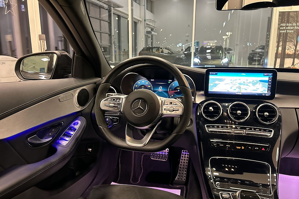 Mercedes-Benz C 220 T d 9G-t AMG Night Edt Cockpit/Värmare/Kamera(SÅLD)