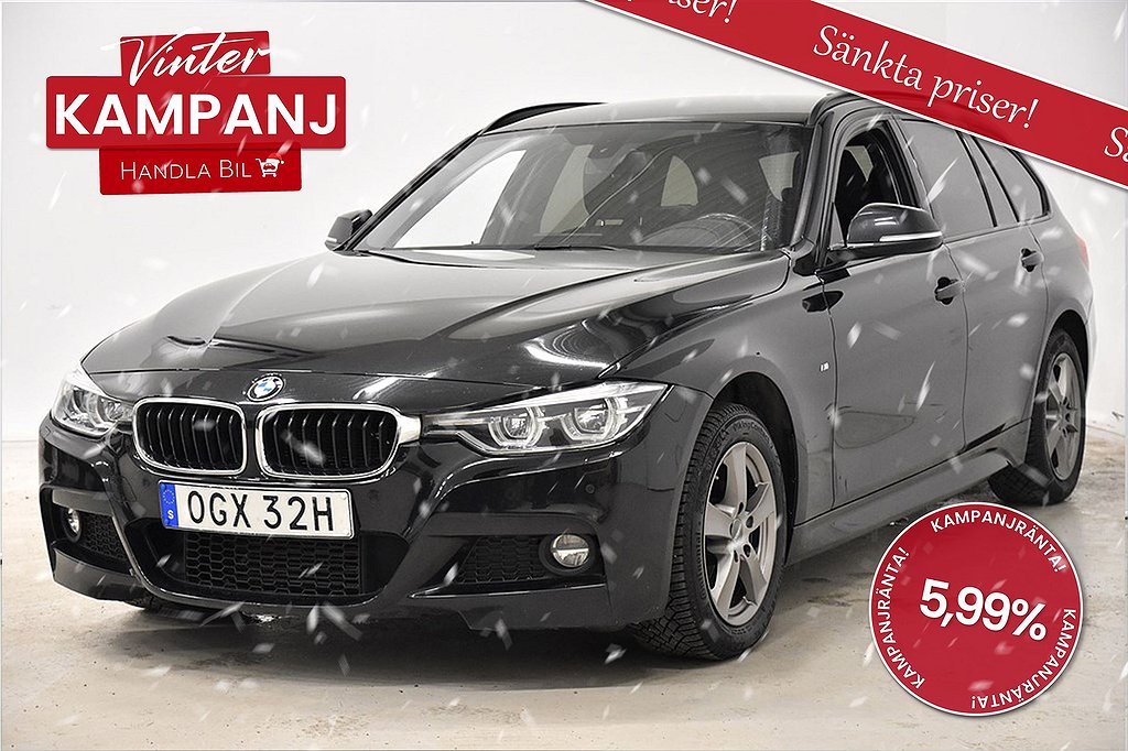 BMW 320 xDrive KAMPANJ M Sport Skinn Navi Drag SoV-hjul 190hk