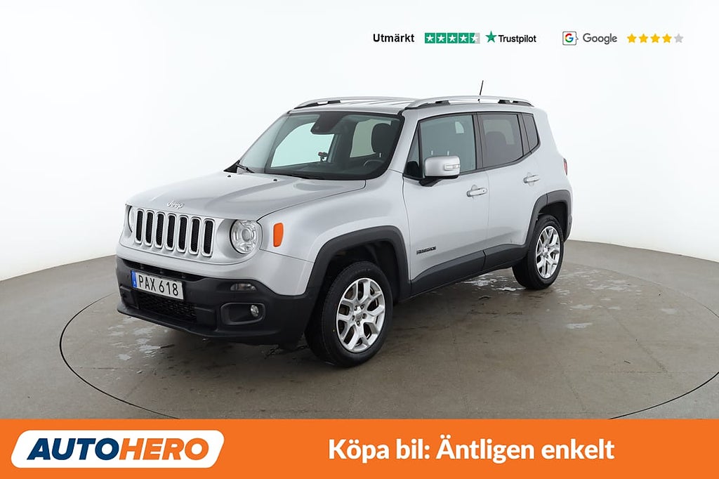 Jeep Renegade 2.0 CRD 4WD Limited / Drag, GPS, Backkamera