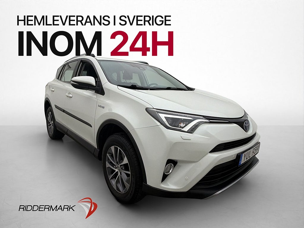Toyota RAV4 Hybrid 197hk Active Kamera Navi Dragkrok