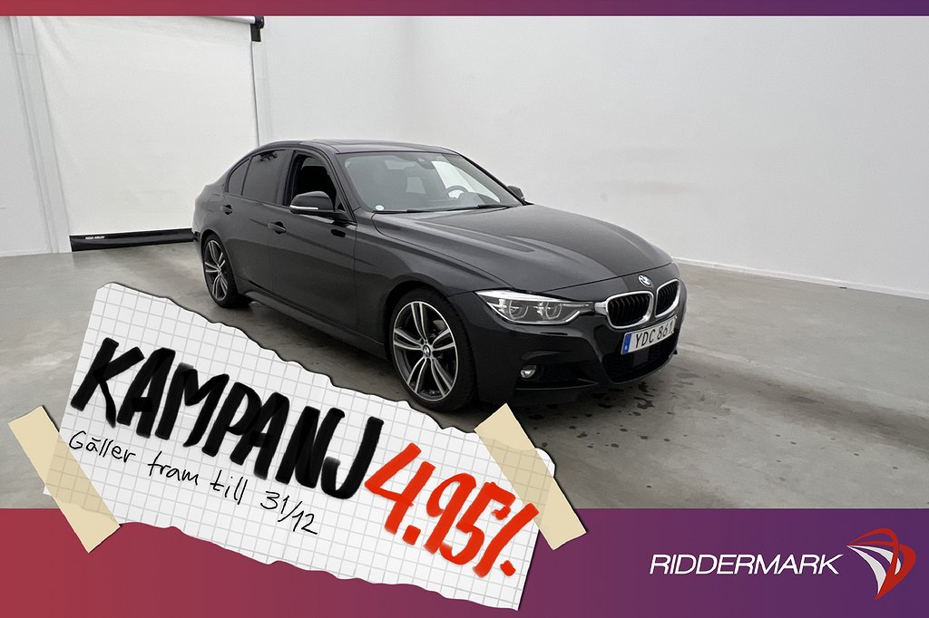 BMW 330 e Sedan 252hk M Sport Taklucka H/K HUD N 4,95% Ränta