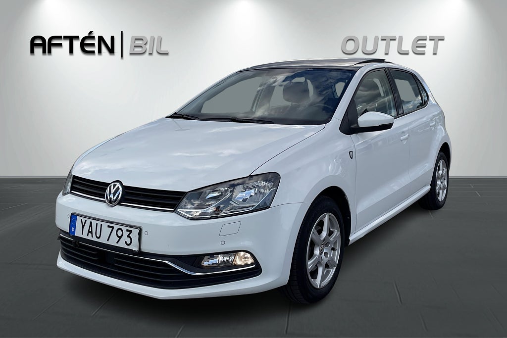 Volkswagen Polo 1.2 TSI 90hk M-Värmare Taklucka Farthållare PDC