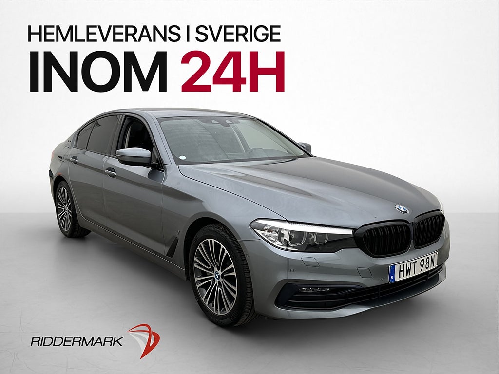 BMW 530e iPerformance 252hk Sport-line Navi Kamera P-sensor