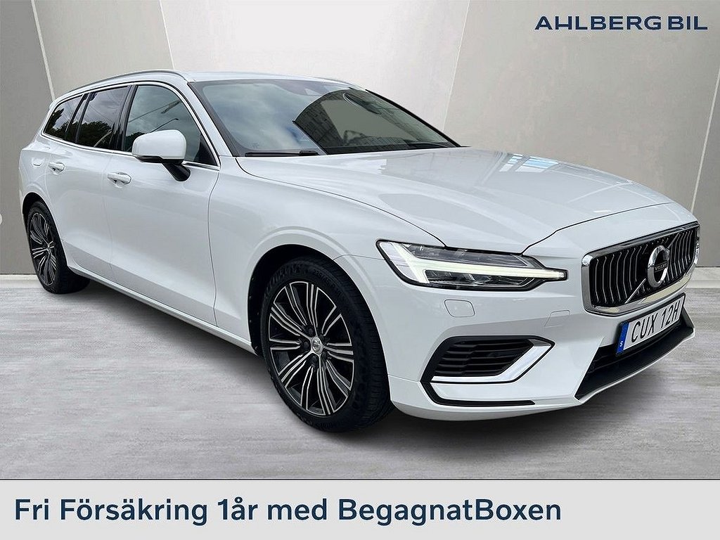 Volvo V60 T6 TE Inscription, Läderklädsel, Teknikpaket, Dragkrok Halvautom