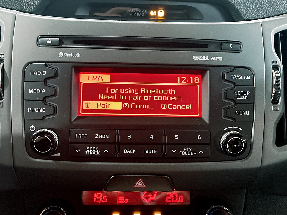 Bild på Kia Sportage Action 1.7 CRDi 115hk BLUETOOTH FARTHÅLLARE