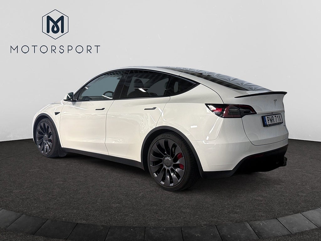Tesla Model Y Performance 534 hk Adaptiv Farth 21" Panorama Helskinn bild 5