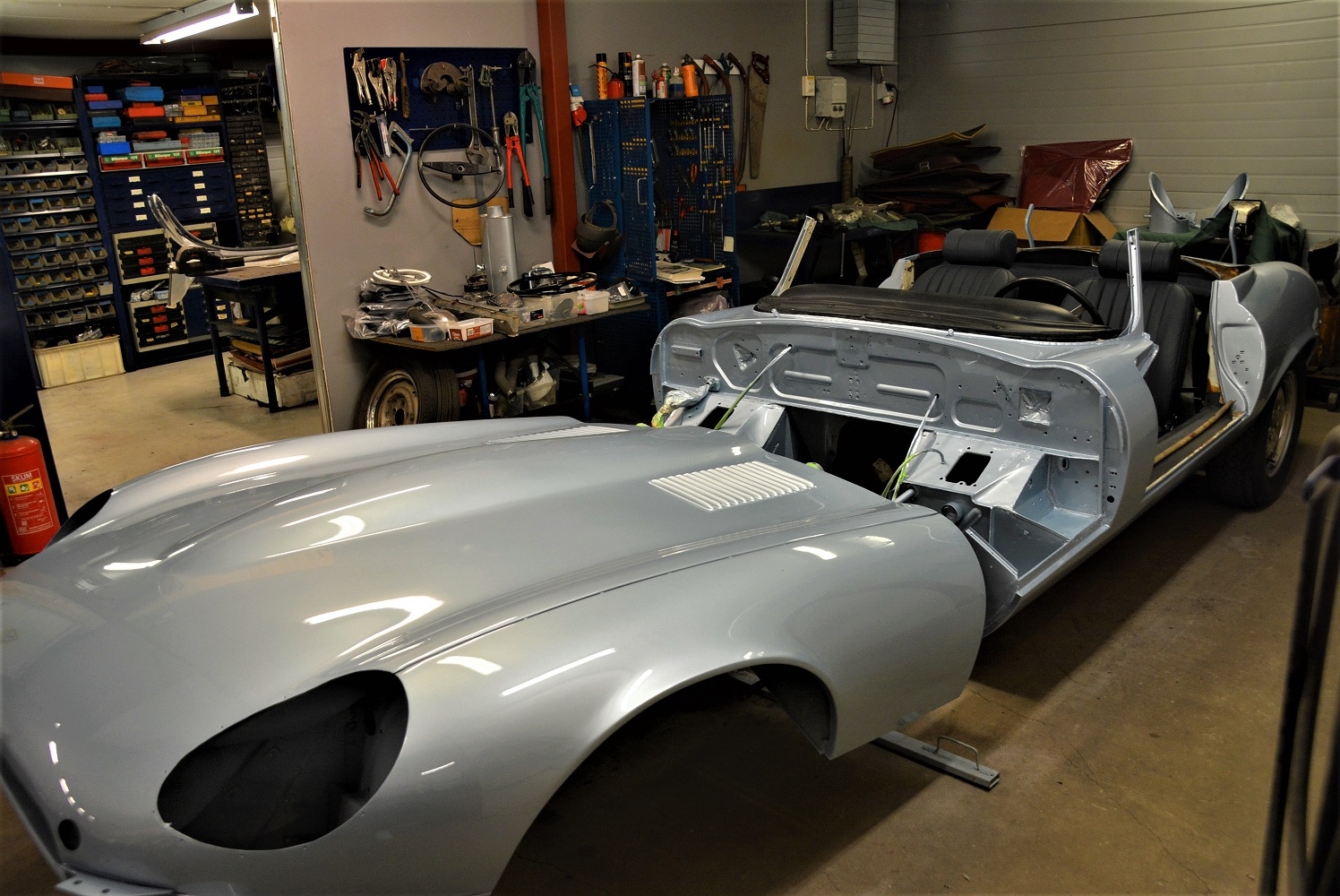 Jaguar E-Type V12 Rdst SIII OBS 1973, bild 5/33