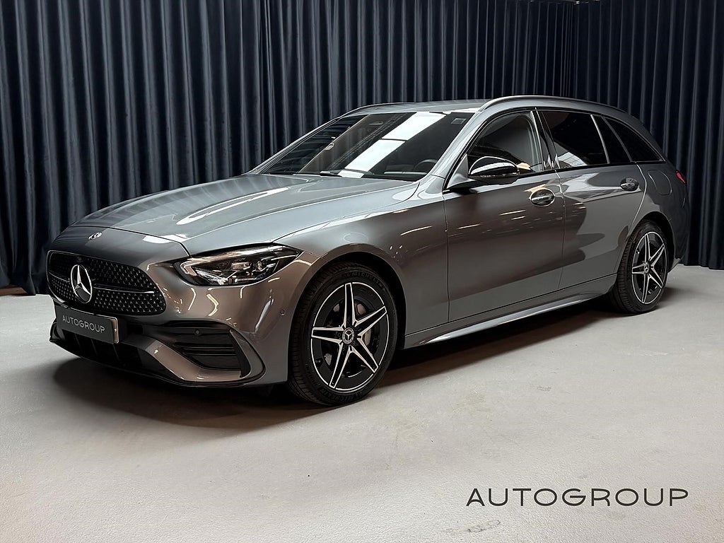 Mercedes-Benz C 300 de 4MATIC AMG / Moms / Läder / Burmester