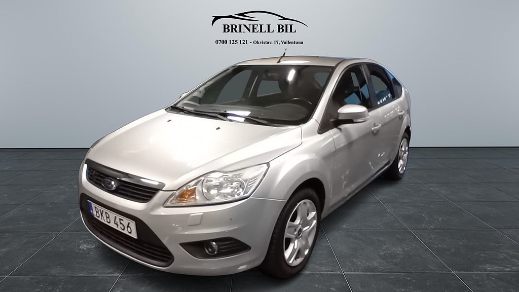 Ford Focus 5-dörrars 1.8 Manuell lågmil NY BESIKT.