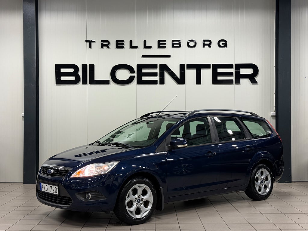 Ford Focus Kombi 1.8 Flexifuel Platinum 125hk | Dragkrok