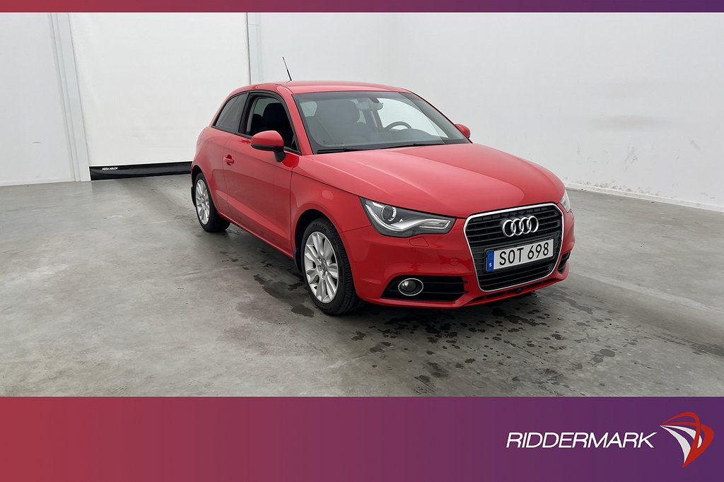 Audi A1 1.4 TFSI 122hk Värmare Lågskatt