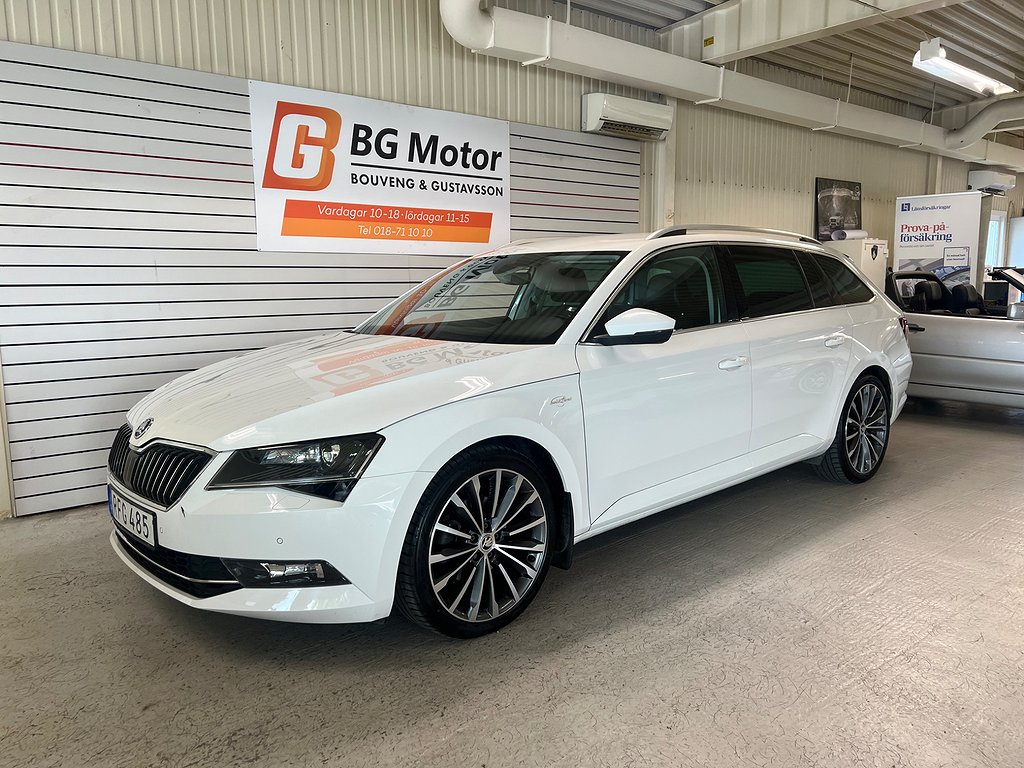 Skoda Superb 2.0 TDI 190HK L&K 4x4 Aut Drag/D-värm/Nyservad