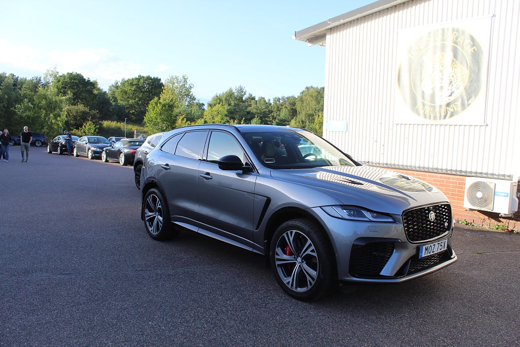 Jaguar F-PACE SVR SV Edition, SVR Euro 6