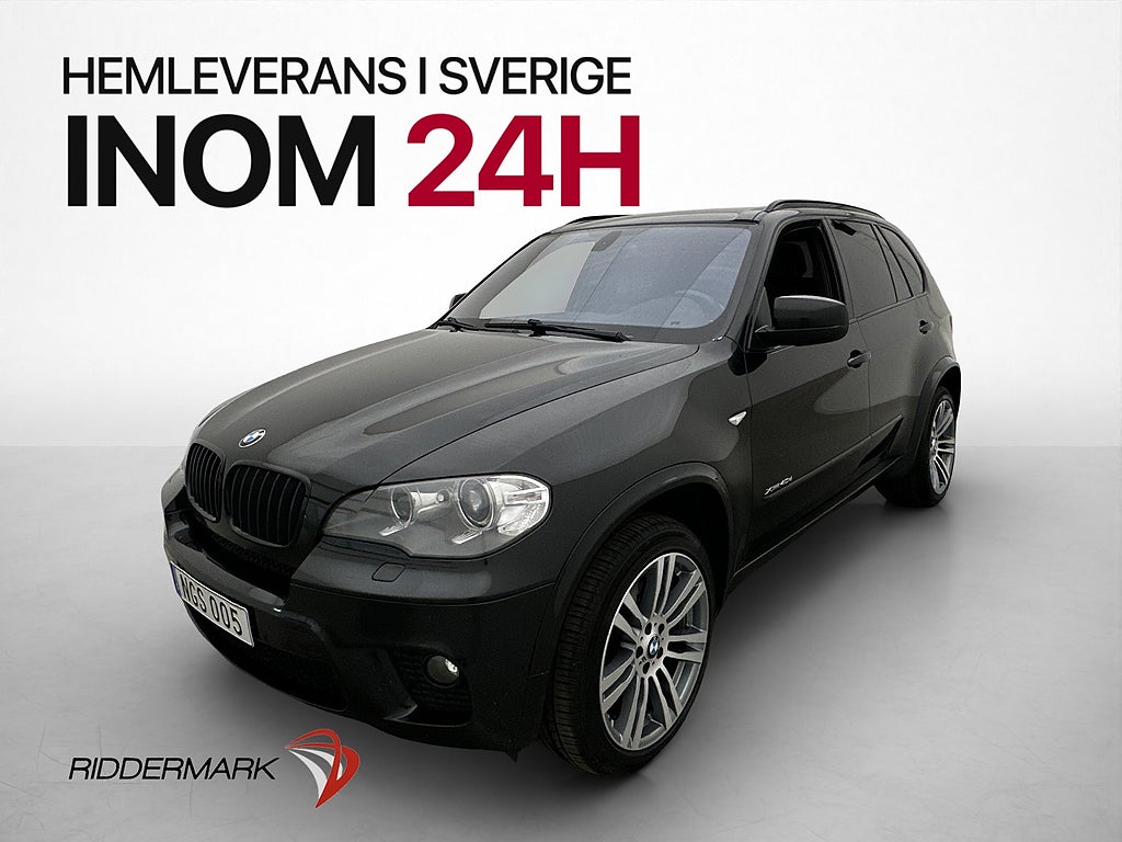 BMW X5 xDrive40d 306hk M Sport Värmare Drag Navi Skinn