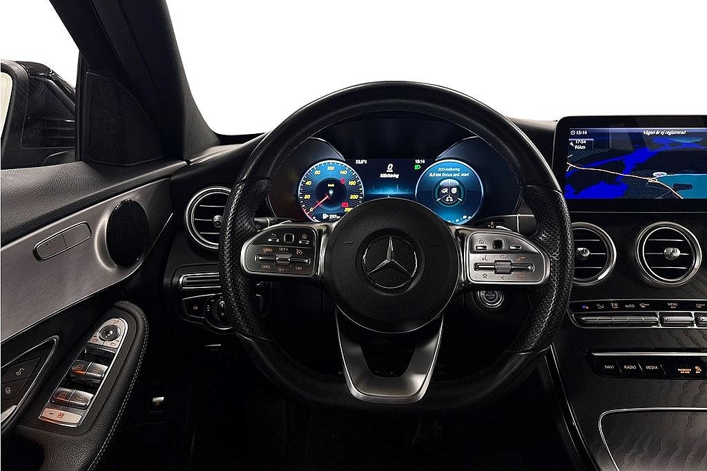 Mercedes-Benz C 200d AMG, Adv. paket, Bränslevärmare, Sportstolar, Navi, Kamera