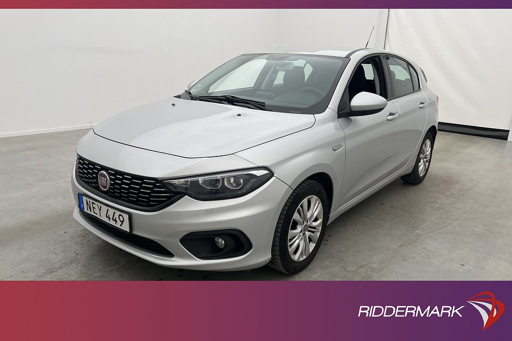 Fiat Tipo FIRE T-JET 120hk P-Sensorer Farthållare Bluetooth