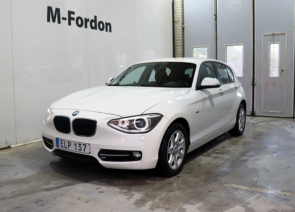 BMW 116 i 5-dörrars Aut 136hk / Sport line / V-Hjul