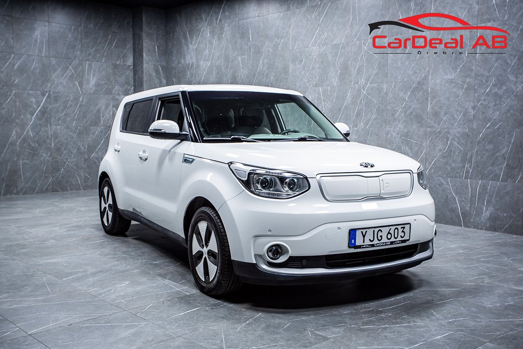 Kia Soul EV 27 kWh 110hk Navi B-Kamera Kupevärmare Carplay