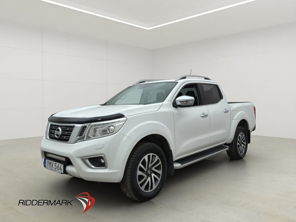 Nissan Navara Tekna 2.3 4WD Värm Drag Skinn Lastsläde MOMS