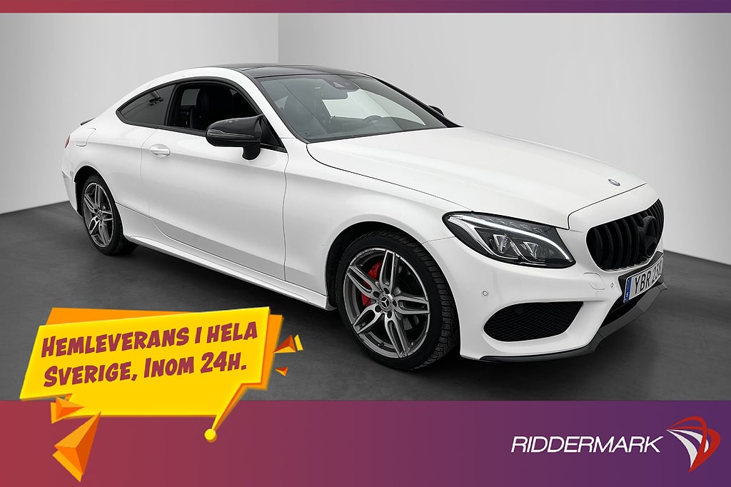 Mercedes-Benz C 220d AMG Pano Burmester Kamera Navi LED