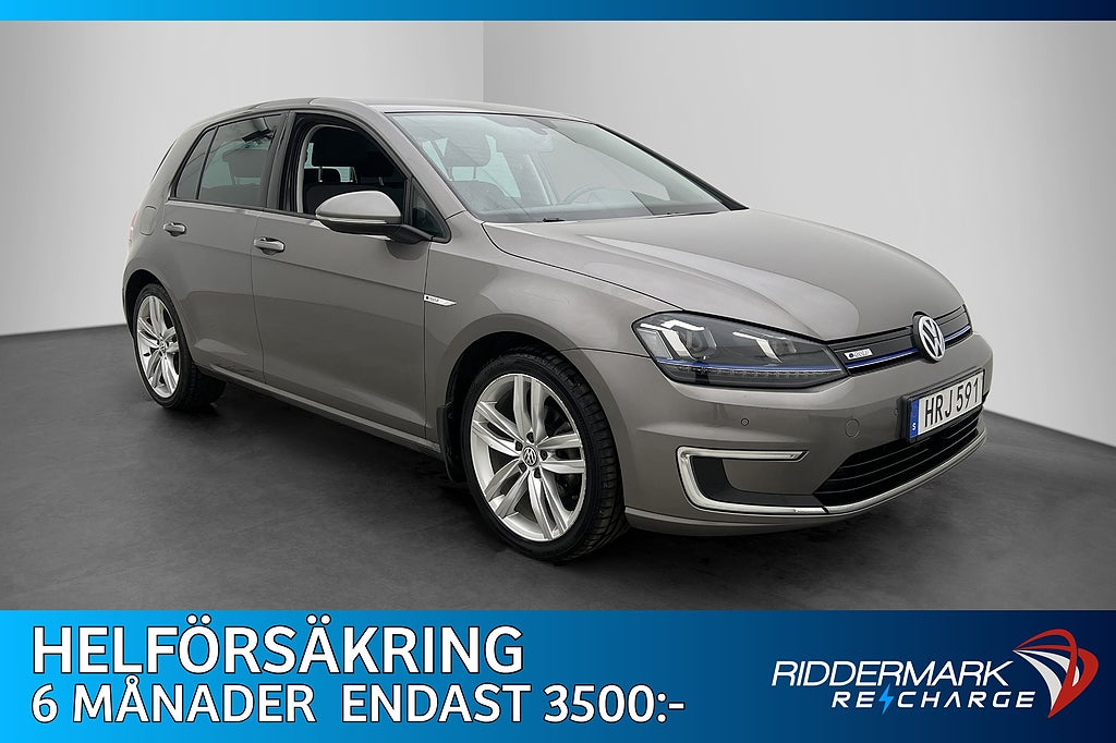 Volkswagen E-Golf 115hk Navi P-Sensorer LED Bluetooth 2-Zons