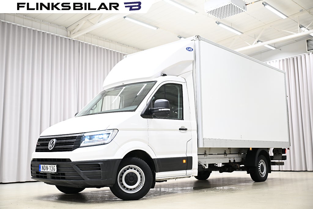 Volkswagen crafter 4Motion 177HK Volymskåp|Bakgavellyft|LED|Leasebar