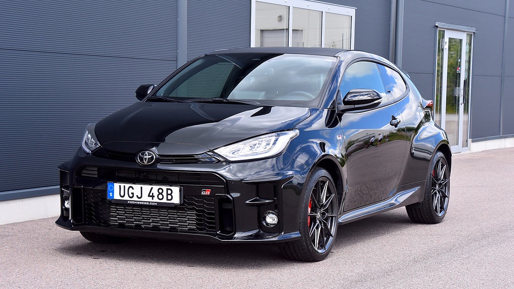 Den här Toyota GR Yaris har ägts av Christian von Koenigsegg. Foto: Collecting Cars 