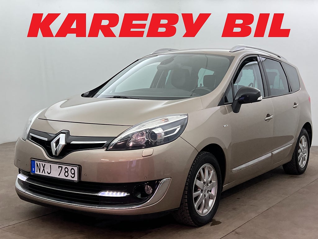 Renault Grand Scénic 1.5 dCi Bose Edition 7-sits Dragkrok Backkamera Navi