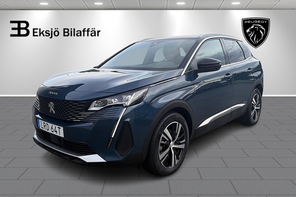 Peugeot 3008 GT PureTech 130hk Automat *Kamera, GPS, PDC*