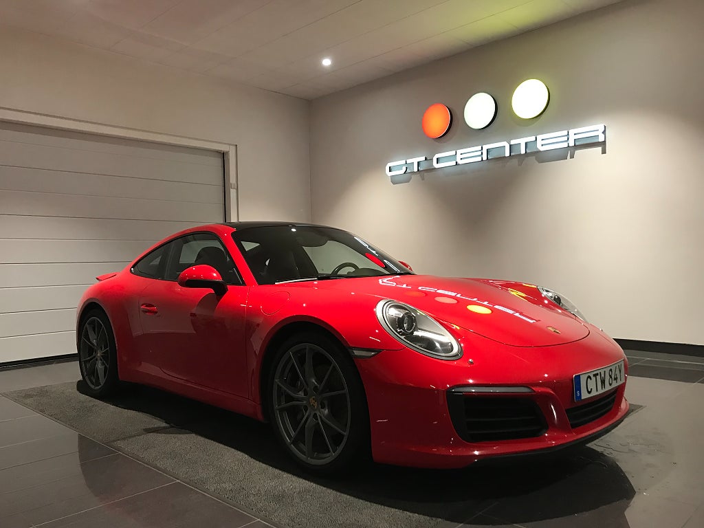 Porsche 991 911 Carrera PDK Sportavgas Svensksåld 370hk