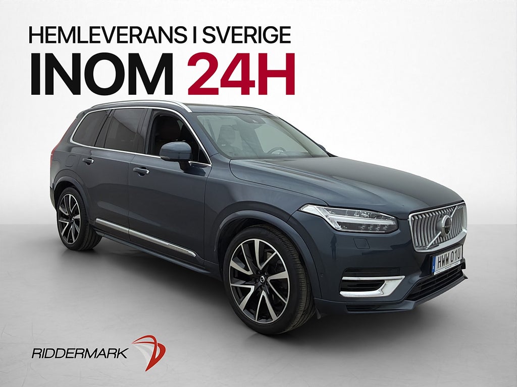Volvo XC90 T8 AWD Inscription 7-Sits VOC Pano B&W 360° HUD