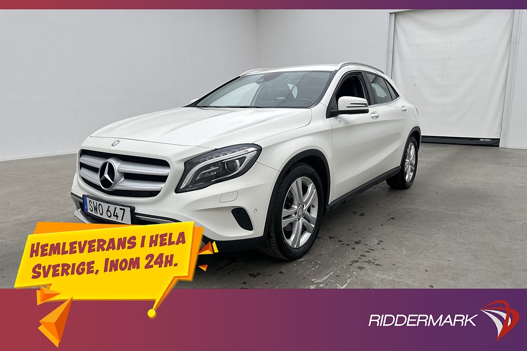 Mercedes-Benz GLA 200 d 4M D-Värmare Kamera Navi Halvskinn
