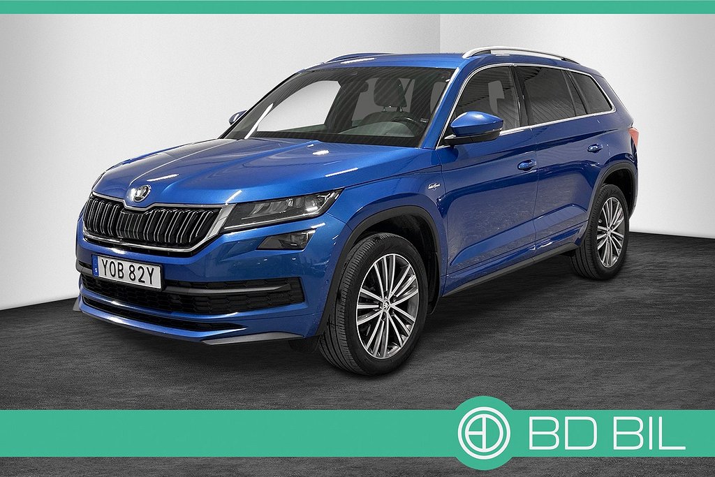 Skoda Kodiaq 2.0 TDI 4x4 L&K VÄRMARE 4,99% RÄNTEKAMPANJ