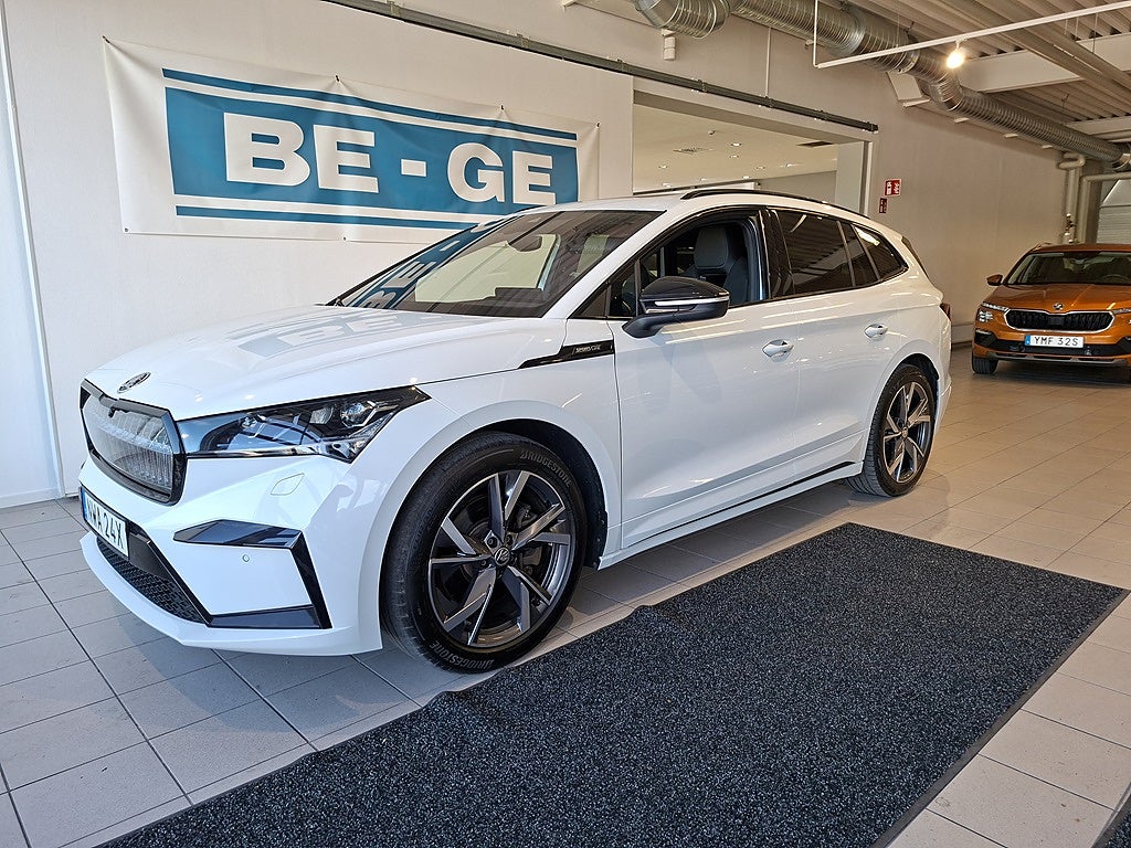 Skoda Enyaq iV 80 204HK Sportline Drag Panorama Matrix