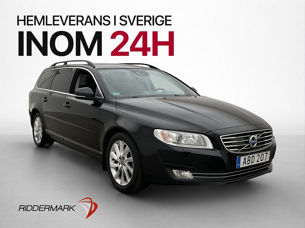 Volvo V70 D4 181hk Momentum Värmare Drag Navi Bluetooth