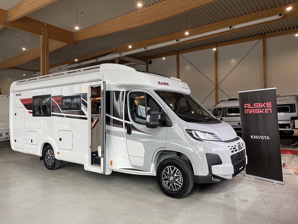 Kabe Classic 740 T / ALDE / Aut 180hk / 4400kg / Ugn / Badrum bak / 