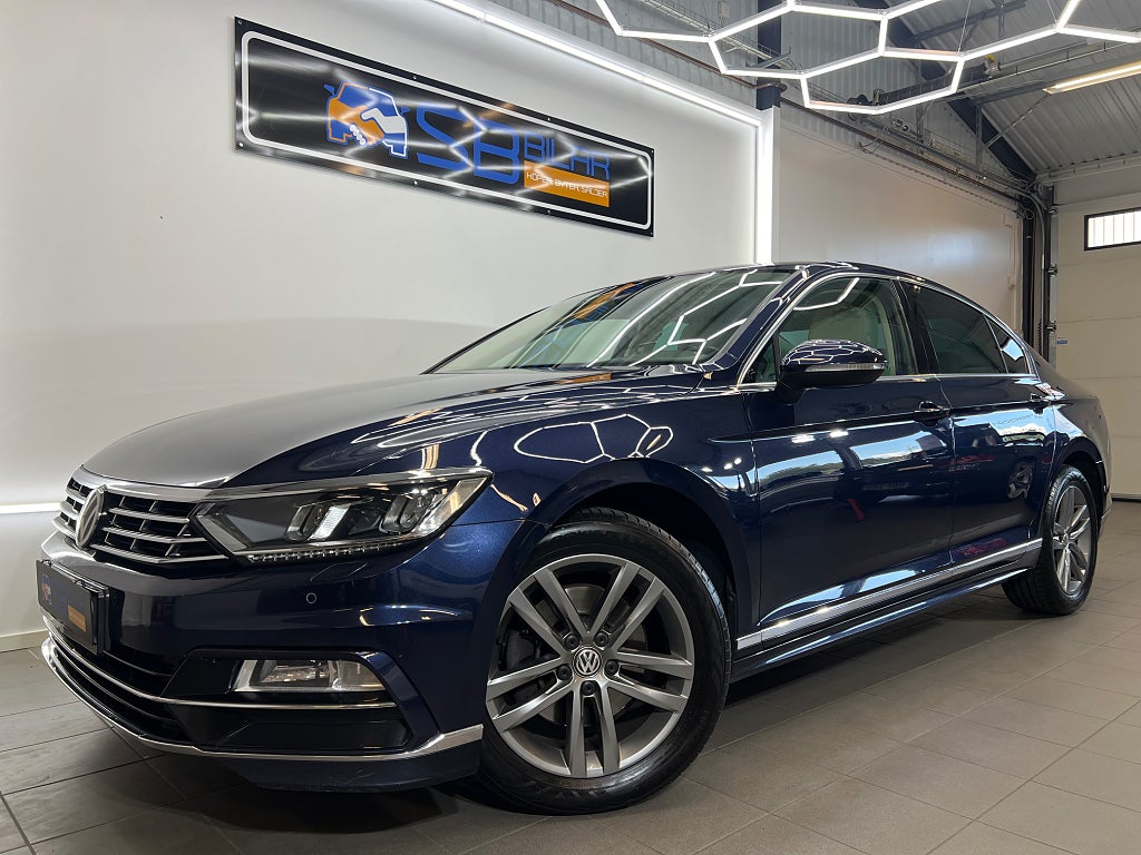 Volkswagen Passat 2.0 TDI DSG Sekventiell 190hk R-Line Värmare Drag B-kam