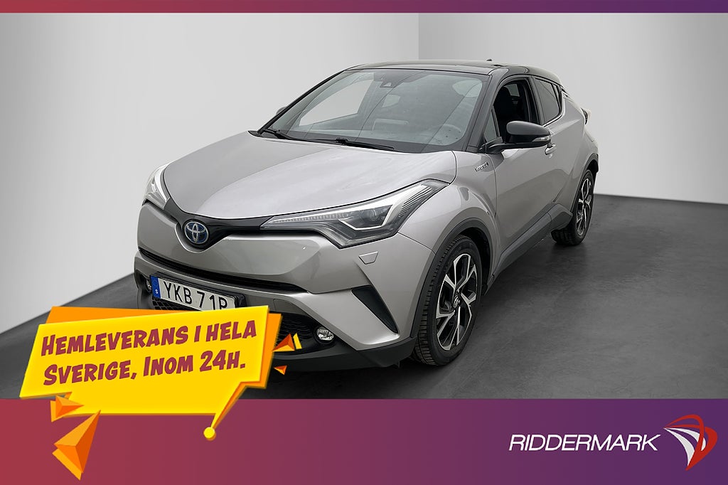 Toyota C-HR Hybrid 122hk X-Edition Teknik JBL Kamera Skinn