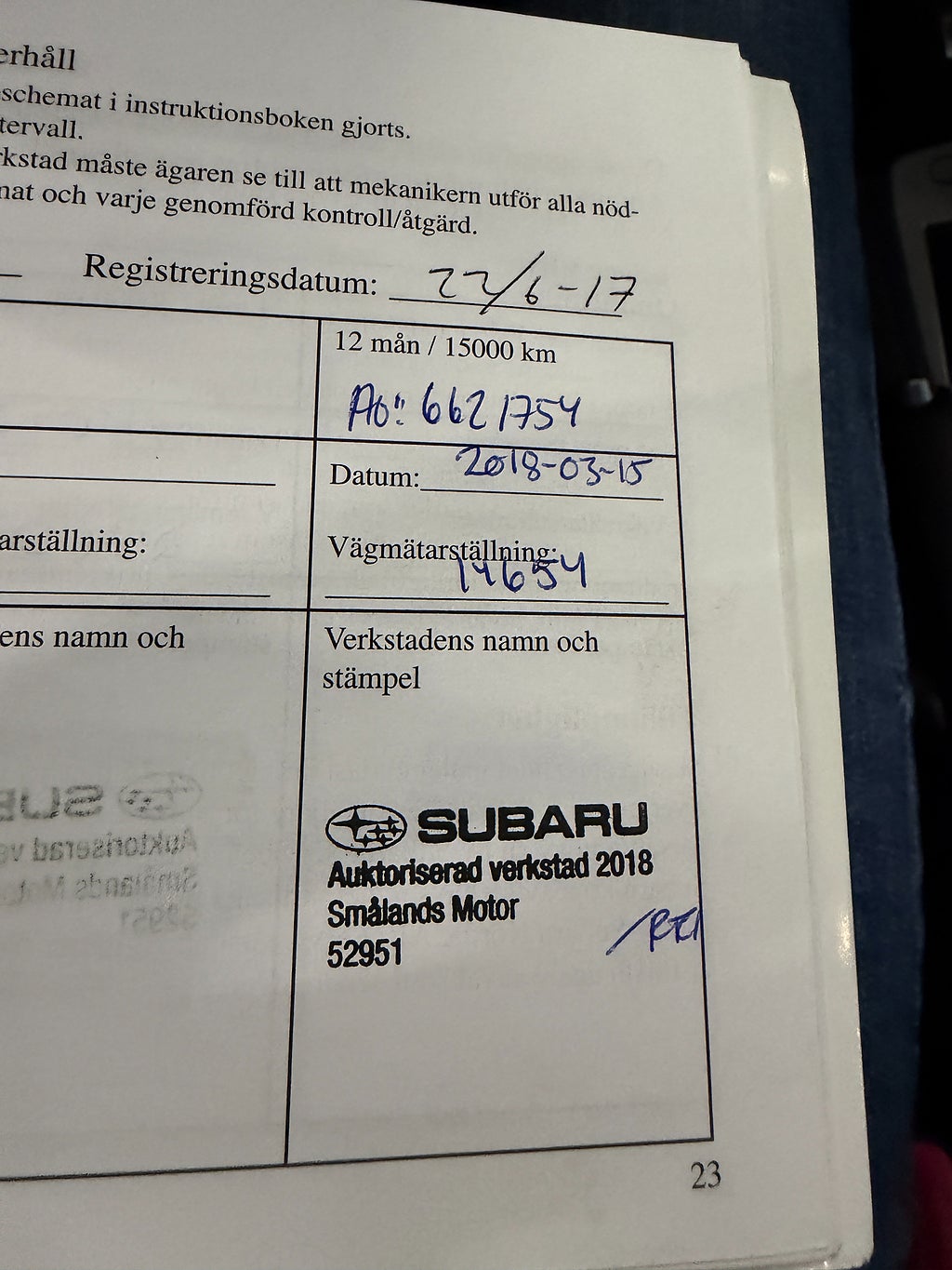 Subaru Forester 2.0 4WD Lineartronic 150 hk