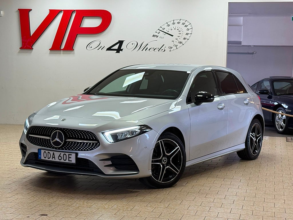 Mercedes-Benz A 250e (218 hk) 8G-DCT Navi Ladd-Hybrid AMG Line Euro 6