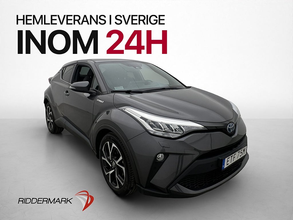 Toyota C-HR Hybrid 122hk X-Edition Kamera Rattvärme Adp-Fart