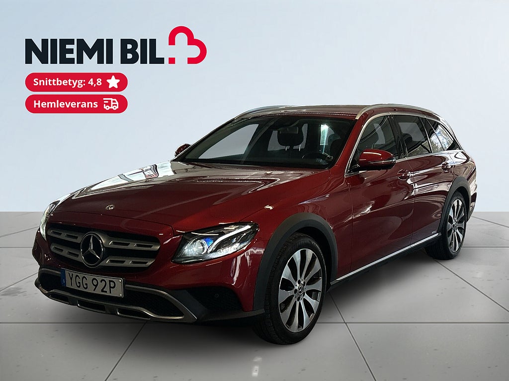 Mercedes-Benz E 220 d 4M All-Terrain Avantgarde 360/HuD/Dvärm/SoV/Drag