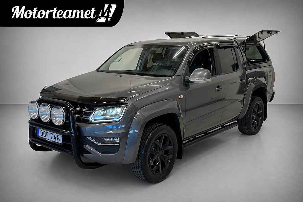 Volkswagen Amarok 3.0 V6 TDI 4Motion MOMS D-värm Skinn GPS Drag Breddare