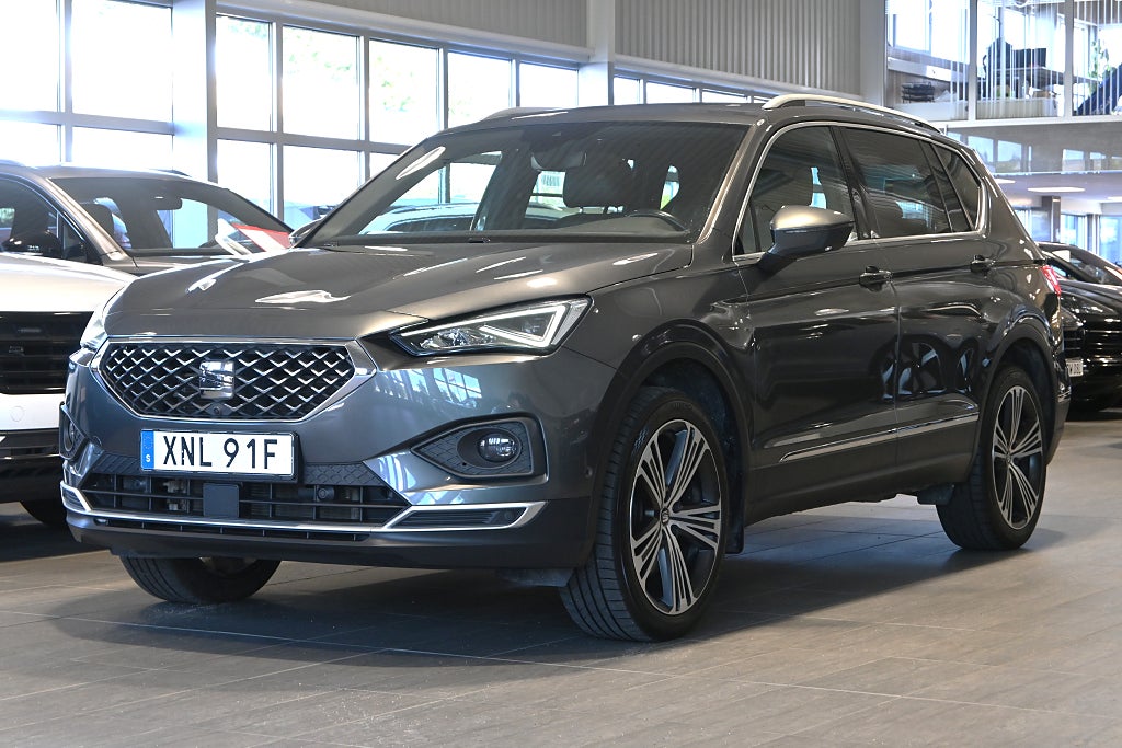 Seat Tarraco 7-sits 2.0 190hk TDI 4Drive Xcellence Pano Värmare Navi