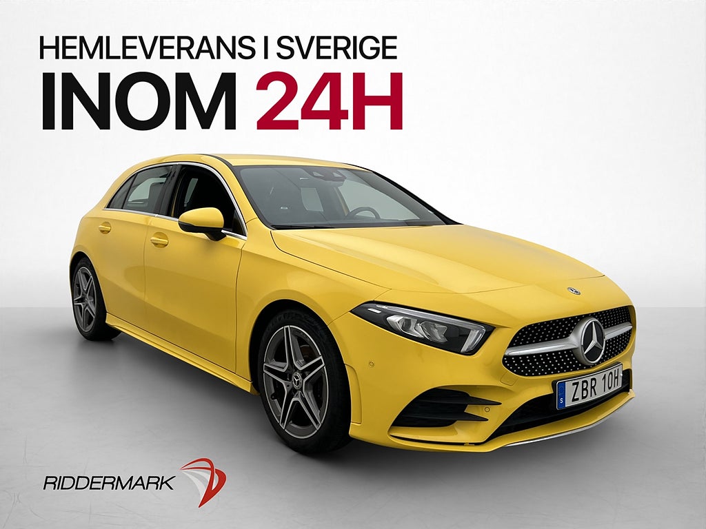 Mercedes-Benz A200 d 4MATIC 150hk AMG Kamera Wide Carplay