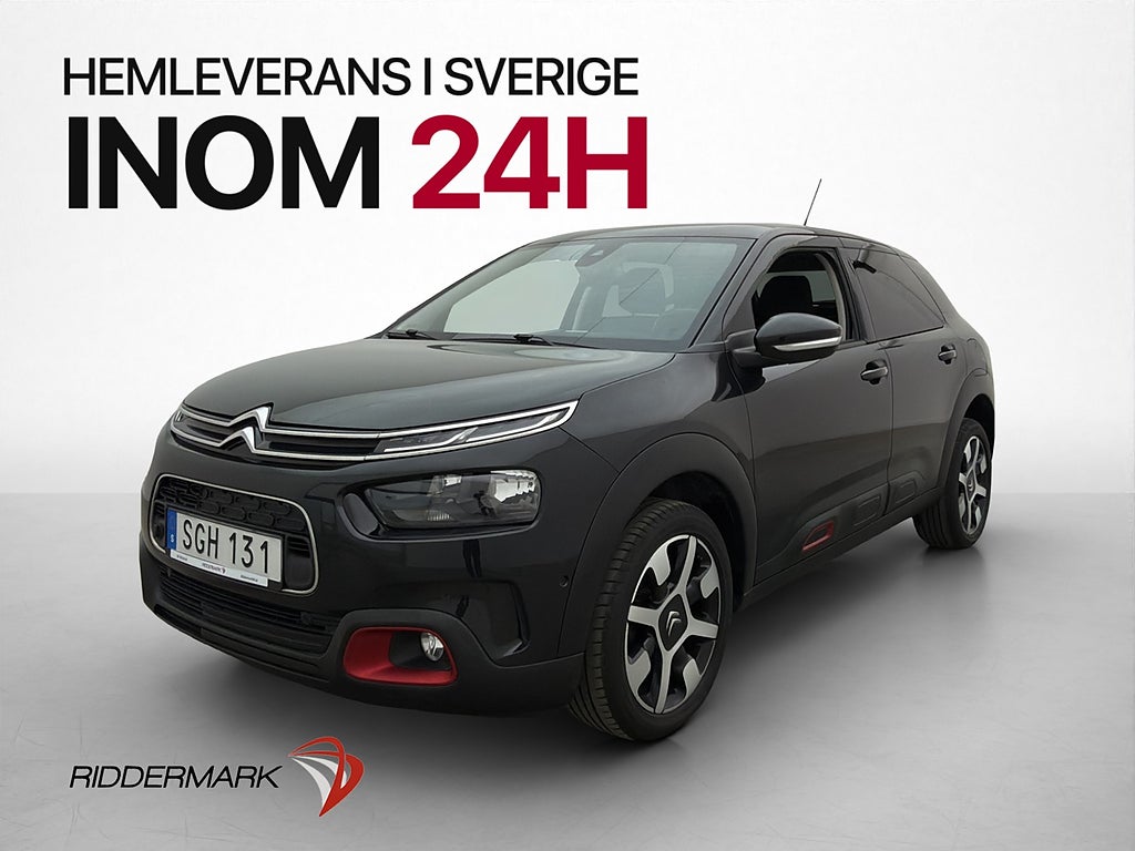 Citroën C4 Cactus 1.2 110hk Värm Kamera Navi CarPlay 1-Ägare