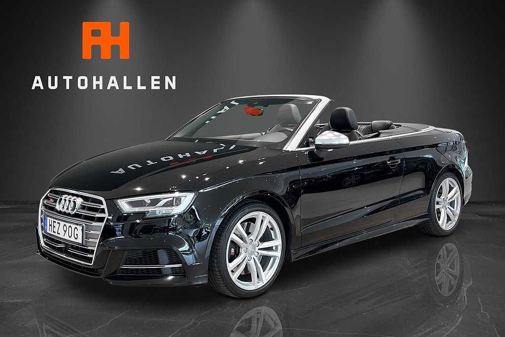 Audi S3 Cabriolet S Tronic 2.0 TFSI 300hk Quattro Nybesiktigad